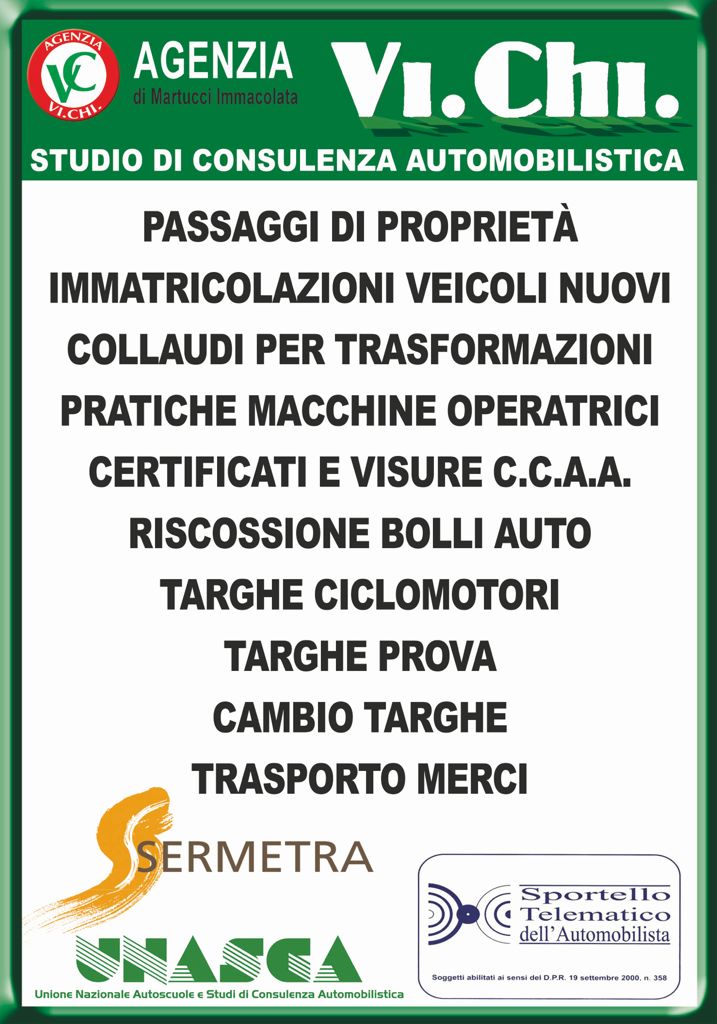 Agenzia Vi.Chi. Pratiche automobilistiche San Giorgio a Cremano Powered by CityForYou