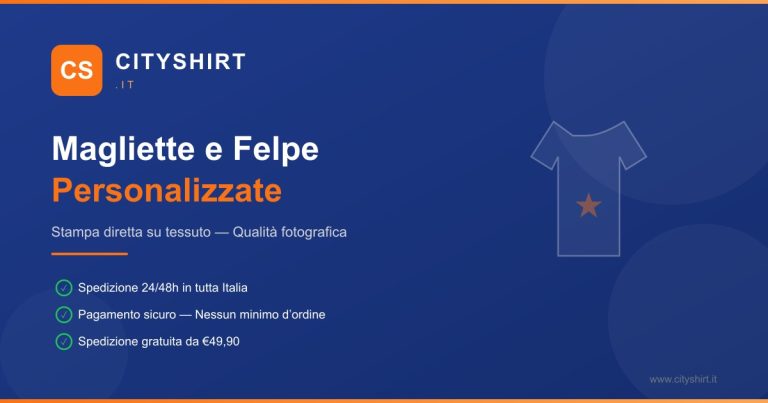 CityShirt.eu — Magliette personalizzate online