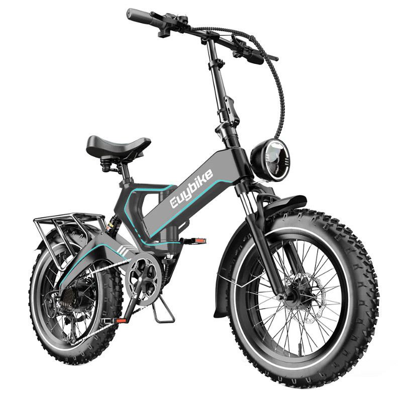 EUYBIKE FAT BIKE PIEGHEVOLE K6F PLUS 1000W 48V 18AH foto 2