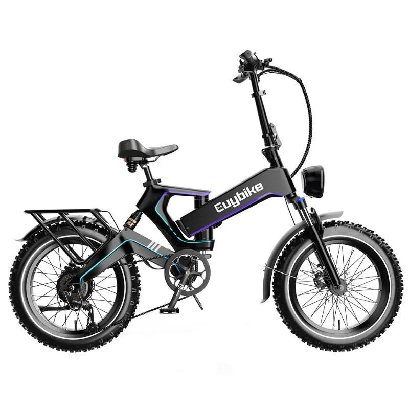 EUYBIKE FAT BIKE PIEGHEVOLE K6F PLUS 1000W 48V 18AH foto 3