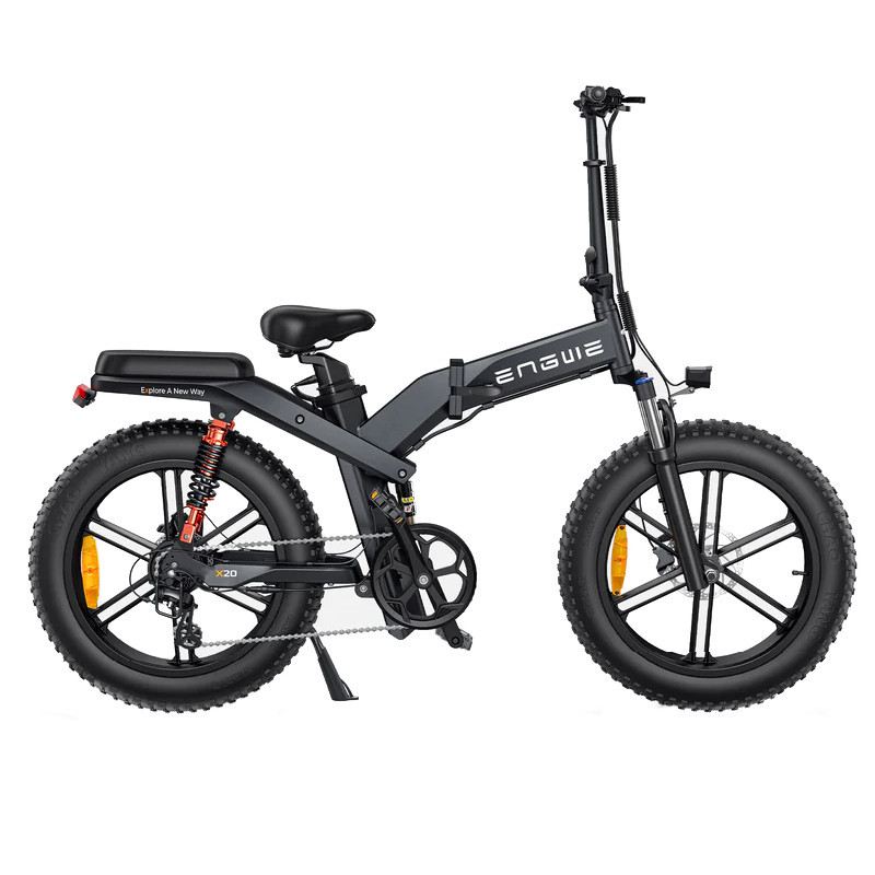 ENGWE X20 FAT BIKE PIEGHEVOLE 1000W 48V DOPPIA BATTERIA foto 3