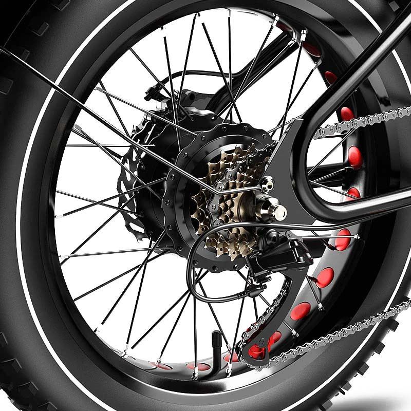 EUYBIKE S4 PRO MAX DUAL MOTOR 1000W 52V 25AH foto 12