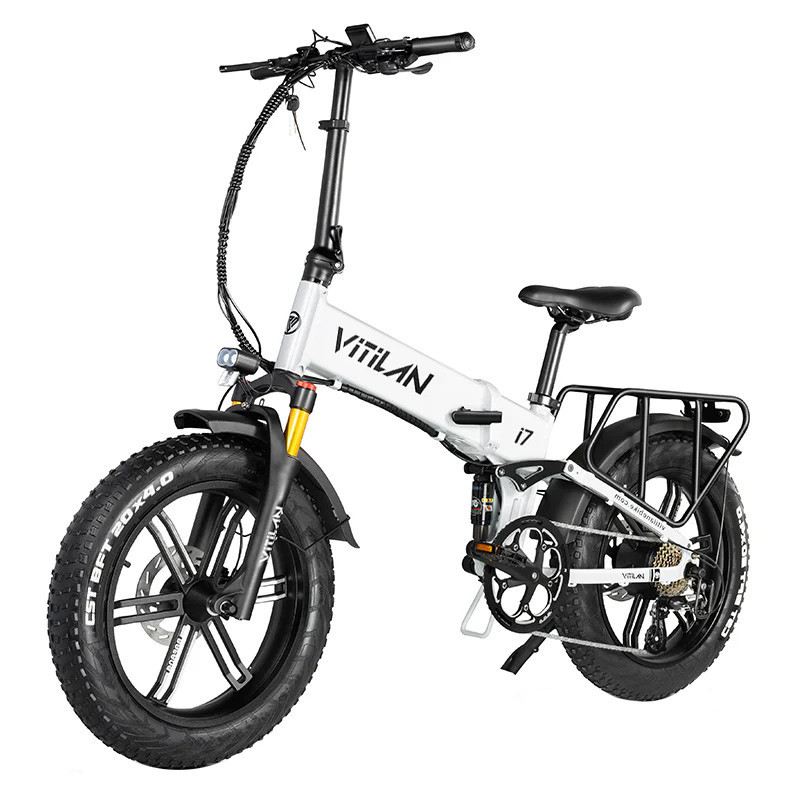 VITILAN I7 PRO 3.0 FAT BIKE PIEGHEVOLE 750W 48V foto 5