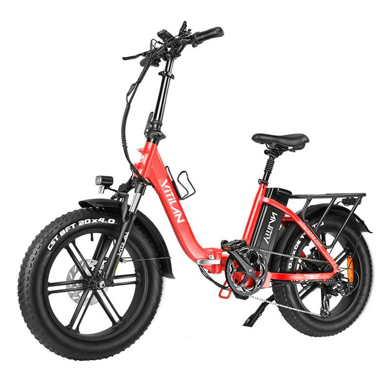 VITILAN U7 STEP-THRU FAT BIKE PIEGHEVOLE 750W 48V foto 3