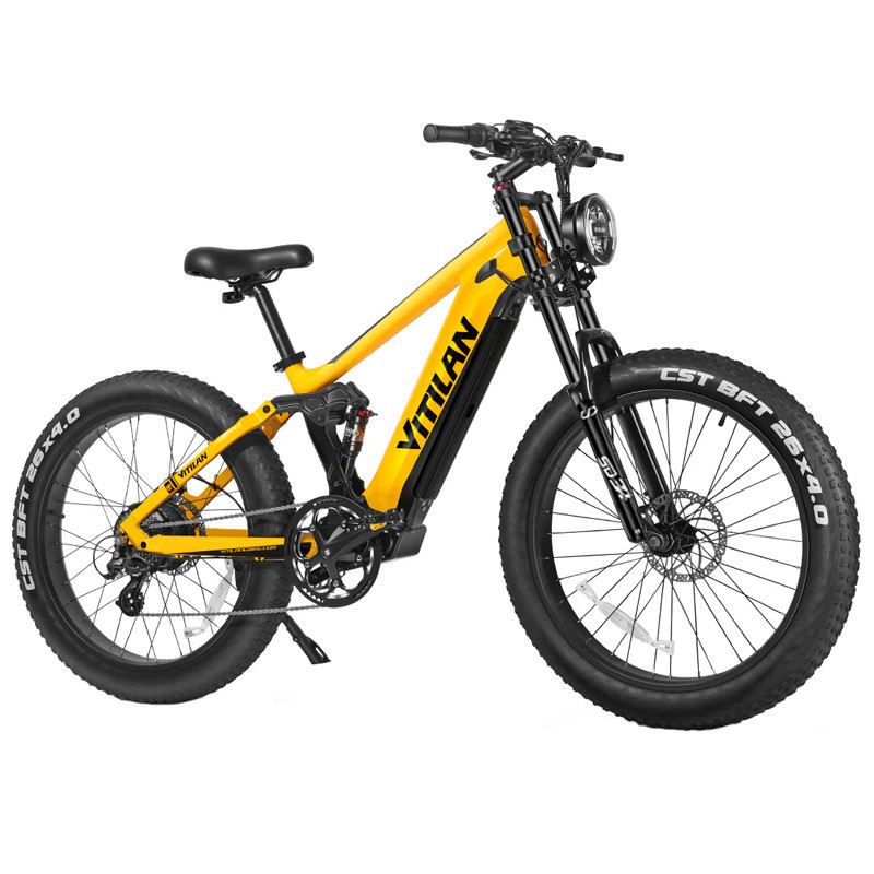 VITILAN T7 PRO 1000W 52V 26" FULL SUSPENSION foto 2