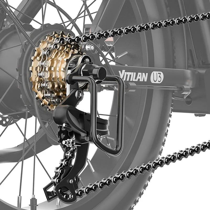 VITILAN U3 FAT BIKE PIEGHEVOLE 750W 48V foto 17