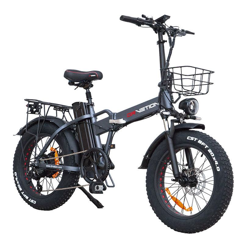 DRVETION AT20 PRO FAT BIKE 750W 48V 15AH - DISCO IDRAULICO foto 6