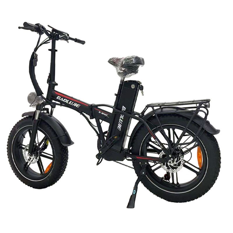 BAOLUJIE FAT BIKE PIEGHEVOLE H3 500W 48V foto 2