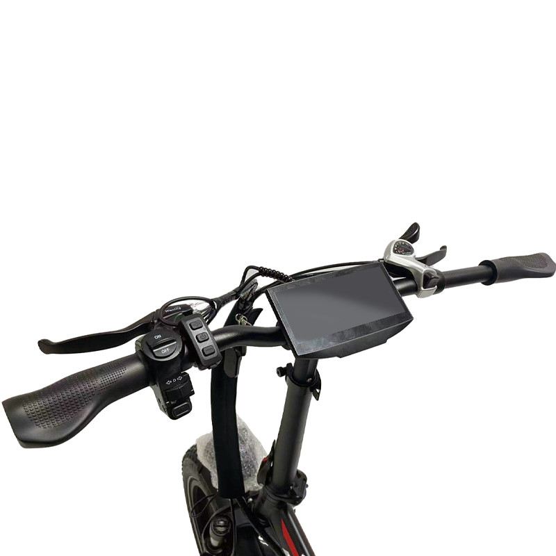 BAOLUJIE FAT BIKE PIEGHEVOLE H3 500W 48V foto 3
