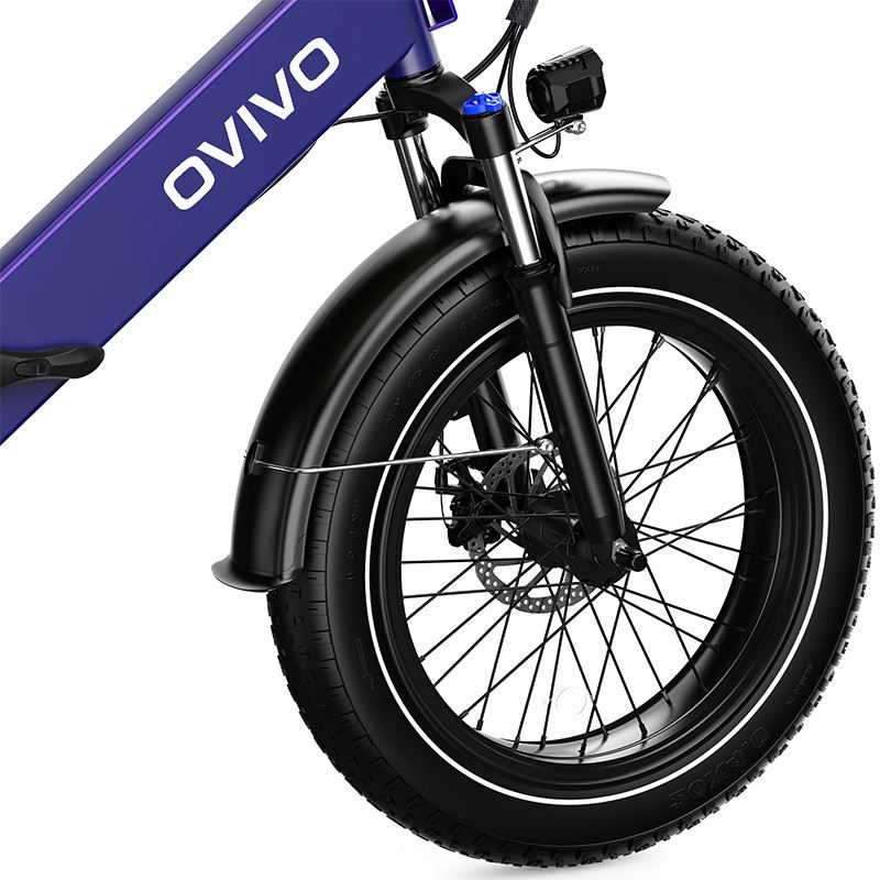 OVIVO NEO C1 PRO FAT E-BIKE PIEGHEVOLE 250W 36V foto 4