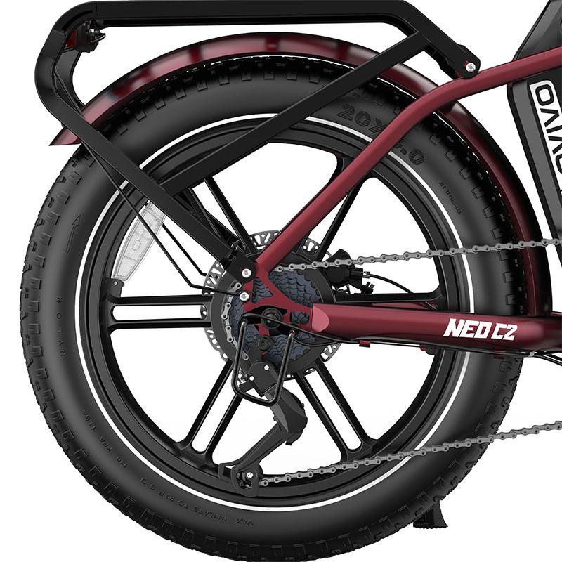 OVIVO NEO C2 FAT E-BIKE PIEGHEVOLE 250W 48V foto 5