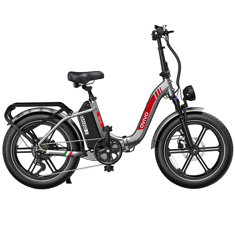OVIVO NEO C2 PRO FAT E-BIKE PIEGHEVOLE 250W 48V foto 9