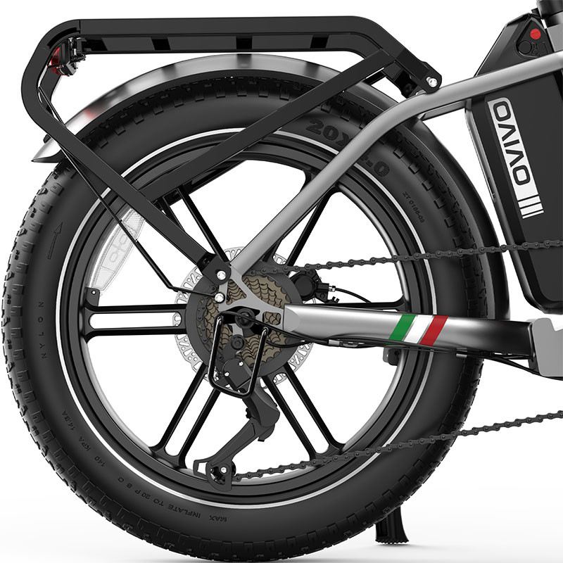OVIVO NEO C2 PRO FAT E-BIKE PIEGHEVOLE 250W 48V foto 10
