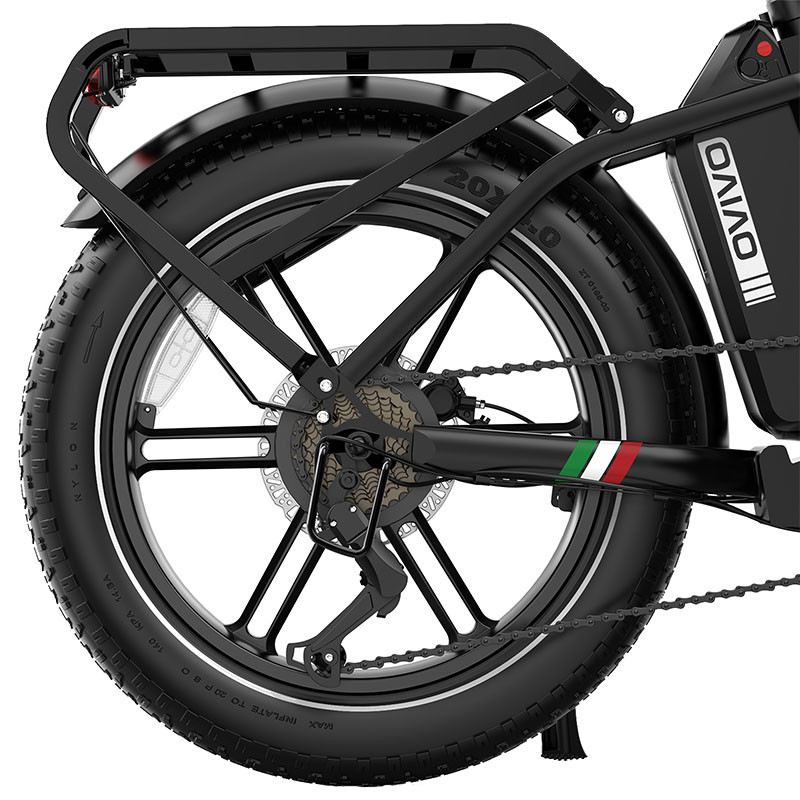 OVIVO NEO C2 PRO FAT E-BIKE PIEGHEVOLE 250W 48V foto 4