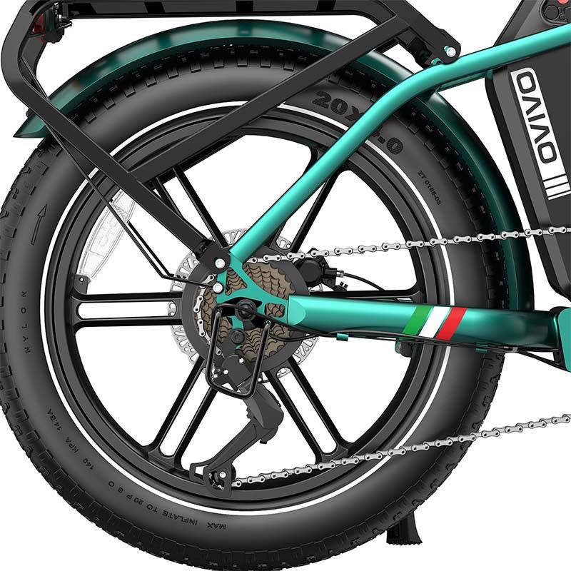 OVIVO NEO C2 PRO FAT E-BIKE PIEGHEVOLE 250W 48V foto 23
