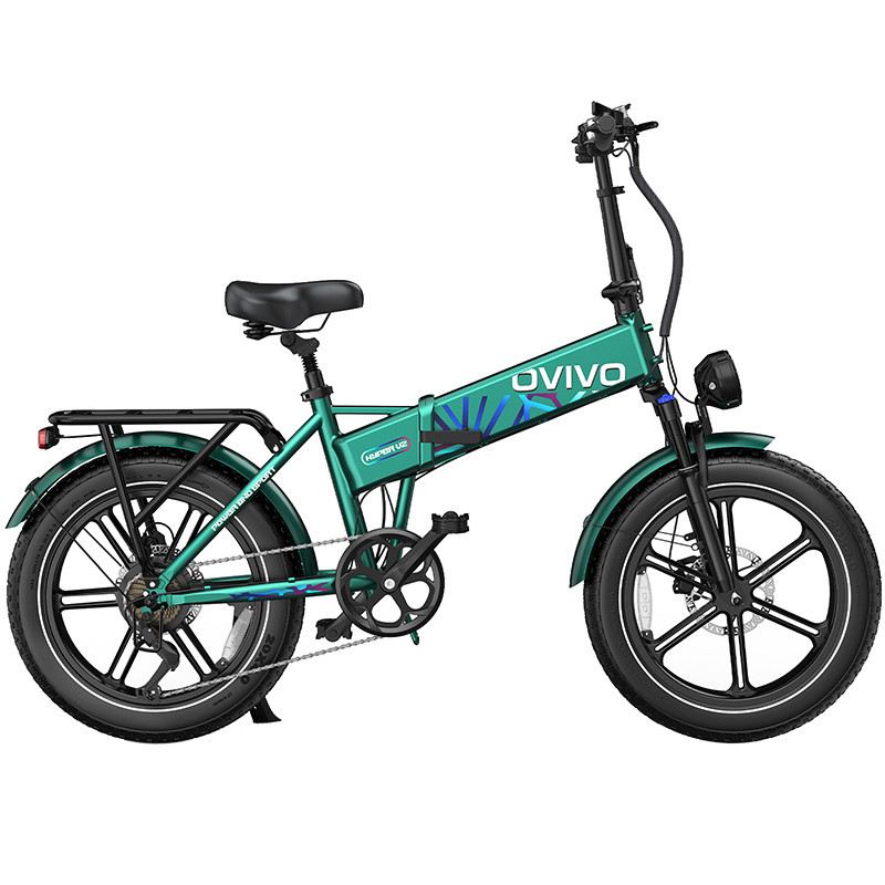 OVIVO HYPER V2 FAT E-BIKE PIEGHEVOLE 250W 48V foto 3