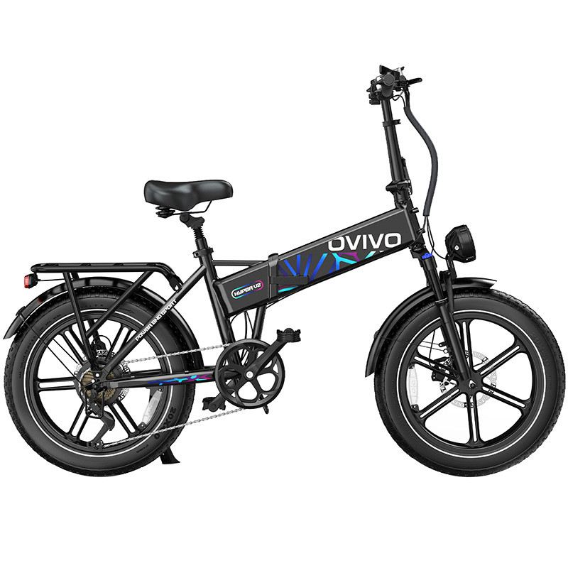 OVIVO HYPER V2 FAT E-BIKE PIEGHEVOLE 250W 48V foto 8