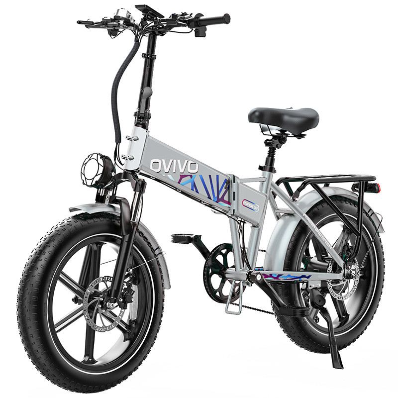 OVIVO HYPER V2 FAT E-BIKE PIEGHEVOLE 250W 48V foto 13