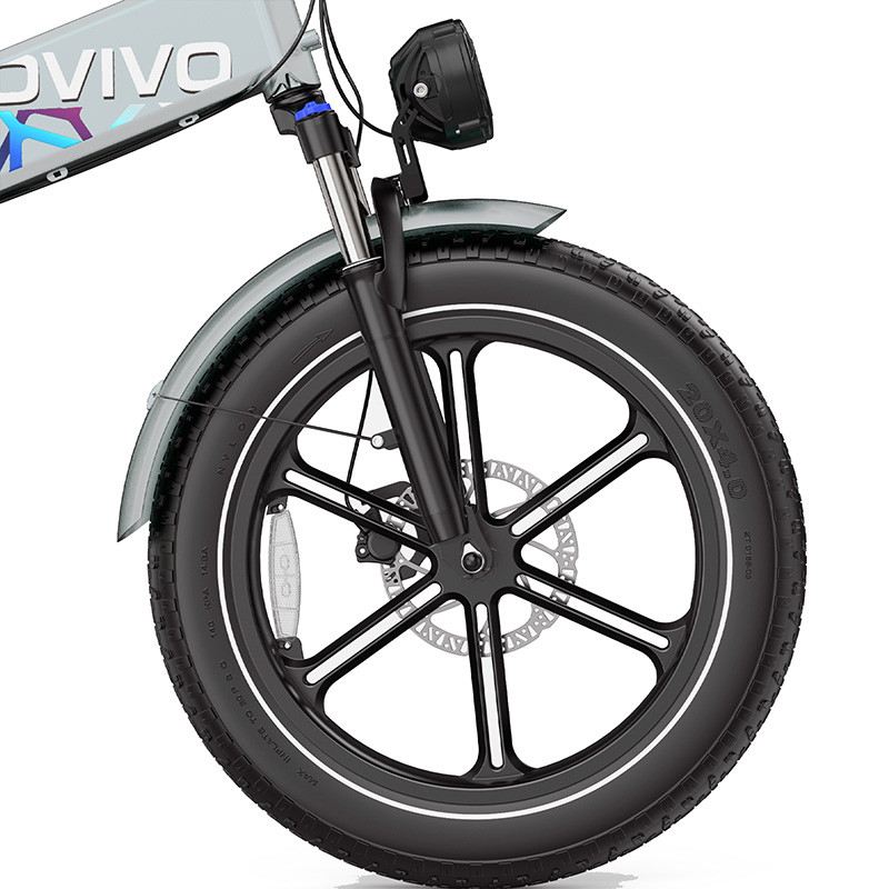 OVIVO HYPER V2 FAT E-BIKE PIEGHEVOLE 250W 48V foto 17