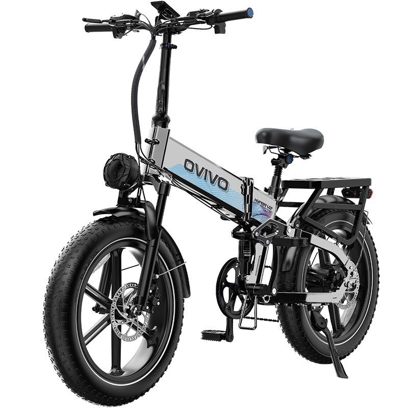 OVIVO HYPER V2 PRO FAT E-BIKE PIEGHEVOLE 250W 48V foto 2