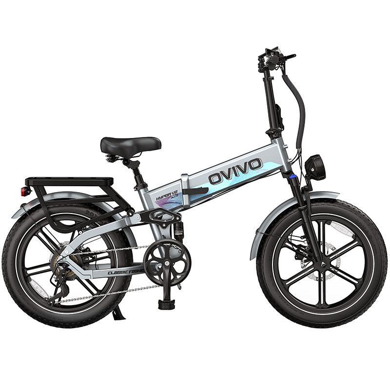 OVIVO HYPER V2 PRO FAT E-BIKE PIEGHEVOLE 250W 48V foto 9