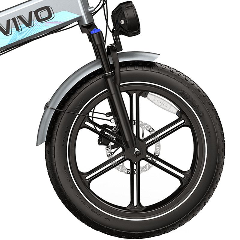 OVIVO HYPER V2 PRO FAT E-BIKE PIEGHEVOLE 250W 48V foto 10