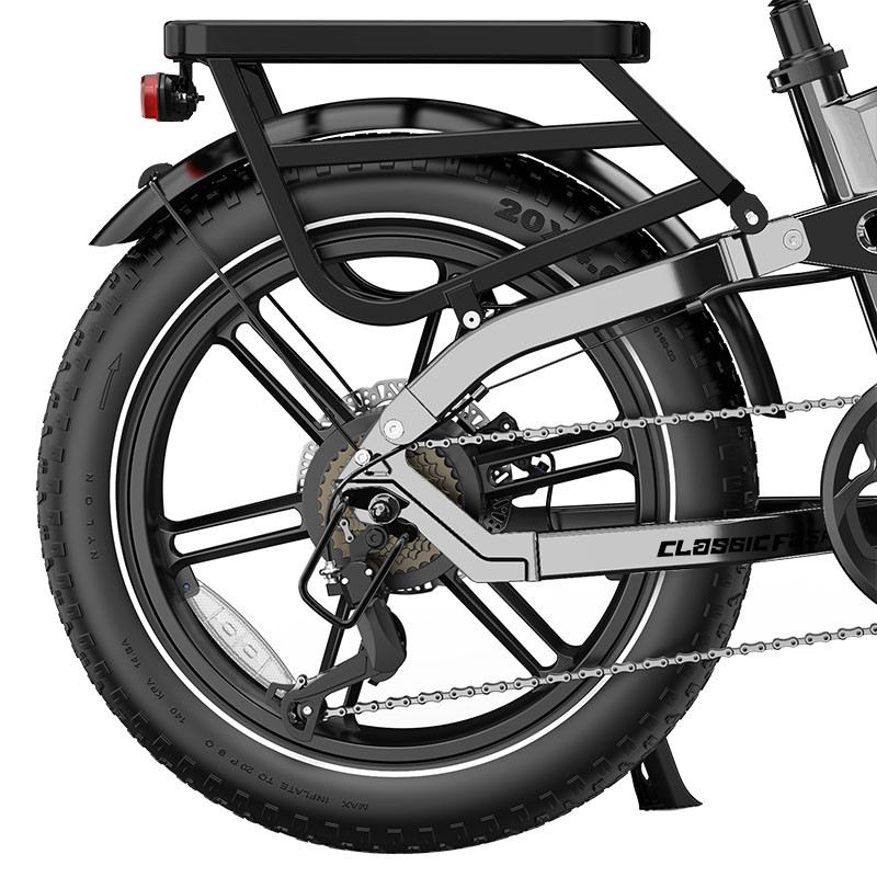 OVIVO HYPER V2 PRO FAT E-BIKE PIEGHEVOLE 250W 48V foto 11