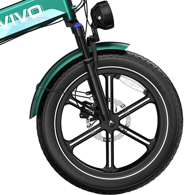 OVIVO HYPER V2 PRO FAT E-BIKE PIEGHEVOLE 250W 48V foto 15