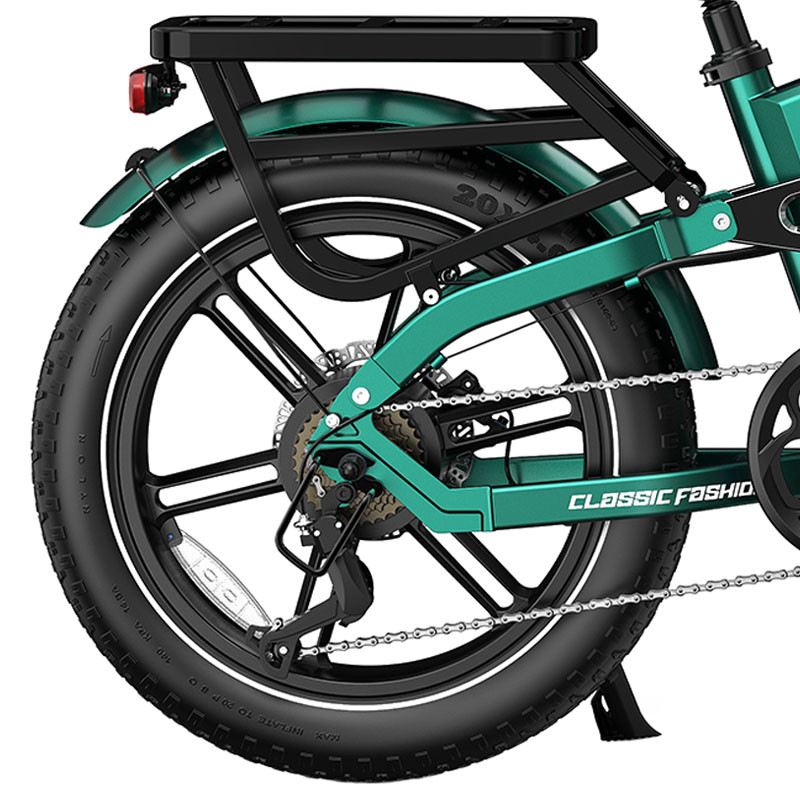 OVIVO HYPER V2 PRO FAT E-BIKE PIEGHEVOLE 250W 48V foto 16