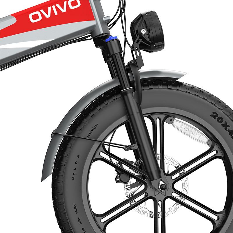 OVIVO V2 PRO 2.0 FAT E-BIKE PIEGHEVOLE 250W 48V foto 6
