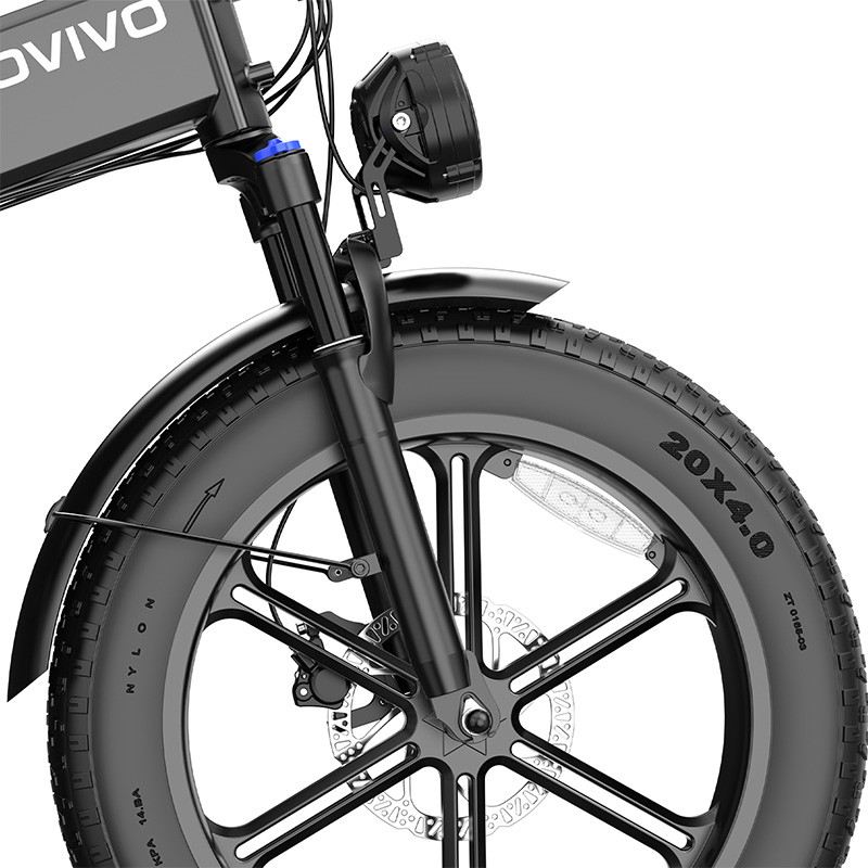 OVIVO V2 PRO 2.0 FAT E-BIKE PIEGHEVOLE 250W 48V foto 12