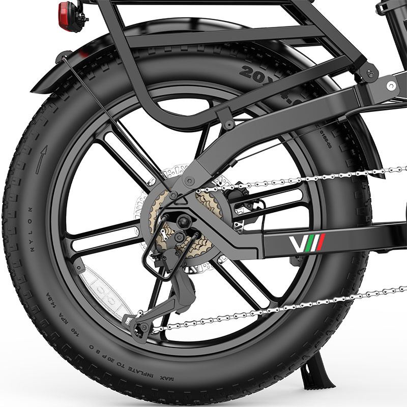 OVIVO V2 PRO 2.0 FAT E-BIKE PIEGHEVOLE 250W 48V foto 18