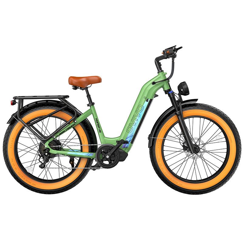 OVIVO HYPER V6 FAT MOUNTAIN E-BIKE 26" 250W 48V 20AH foto 3