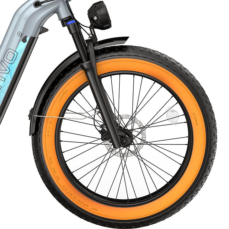 OVIVO HYPER V6 FAT MOUNTAIN E-BIKE 26" 250W 48V 20AH foto 11