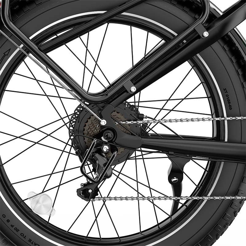 OVIVO V6 PRO FAT MOUNTAIN E-BIKE 26" 250W 48V 20AH foto 14