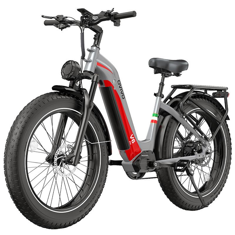 OVIVO V6 PRO FAT MOUNTAIN E-BIKE 26" 250W 48V 20AH foto 17