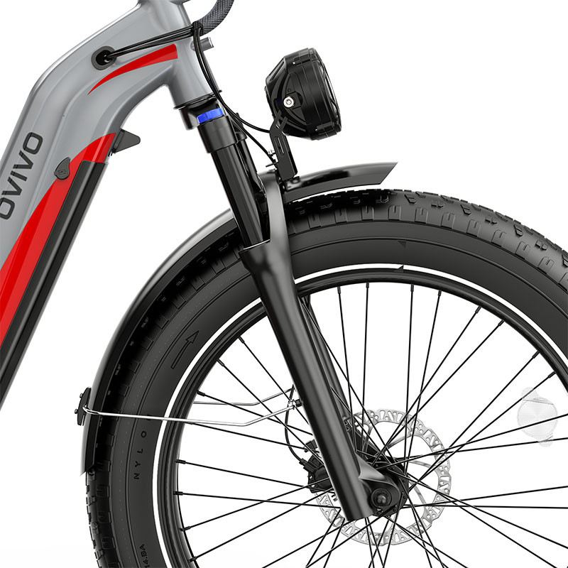 OVIVO V6 PRO FAT MOUNTAIN E-BIKE 26" 250W 48V 20AH foto 21