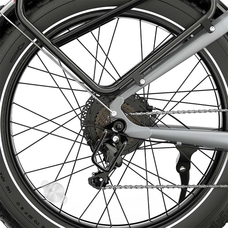 OVIVO V6 PRO FAT MOUNTAIN E-BIKE 26" 250W 48V 20AH foto 22