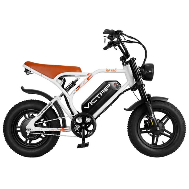 VICTRIP R6 PRO MOPED E-BIKE 250W 48V FULL SUSPENSION foto 4