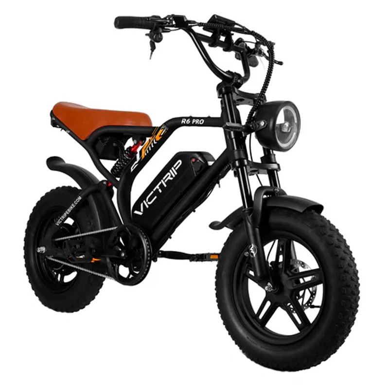 VICTRIP R6 PRO MOPED E-BIKE 250W 48V FULL SUSPENSION foto 5