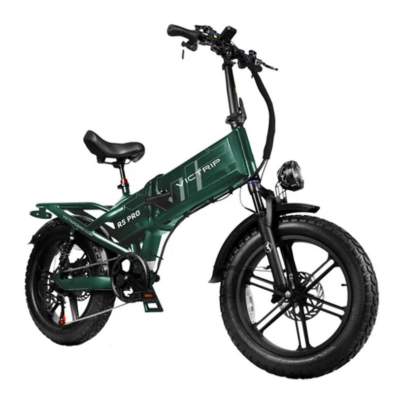 VICTRIP R5 PRO FAT BIKE PIEGHEVOLE 250W 48V FULL SUSPENSION foto 3