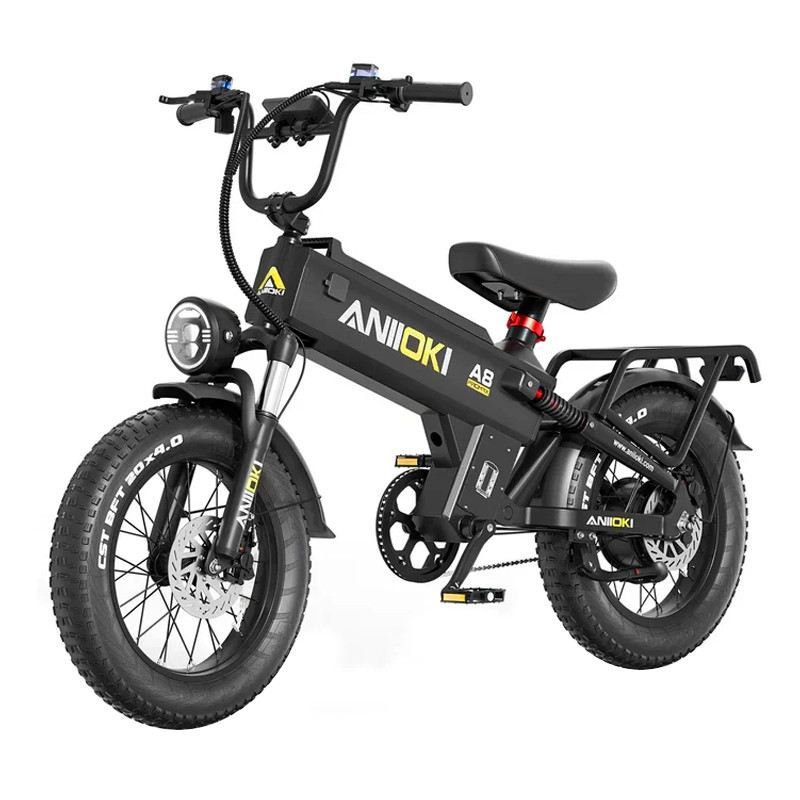 ANIIOKI A8 PRO MAX FAT BIKE 1200W 48V 60AH FULL SUSPENSION foto 2