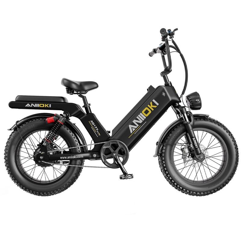 ANIIOKI AQ177 PRO MAX FAT BIKE 750W 48V 60AH FULL SUSPENSION foto 3
