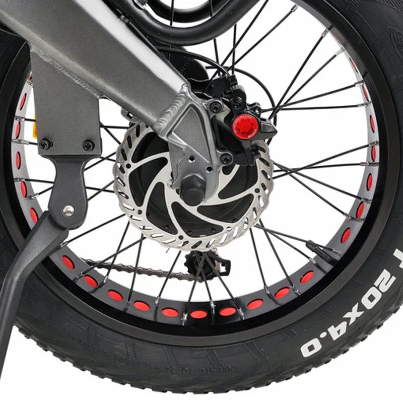 DRVETION BT20 FAT BIKE 250W 48V 10AH - DISCO IDRAULICO foto 11