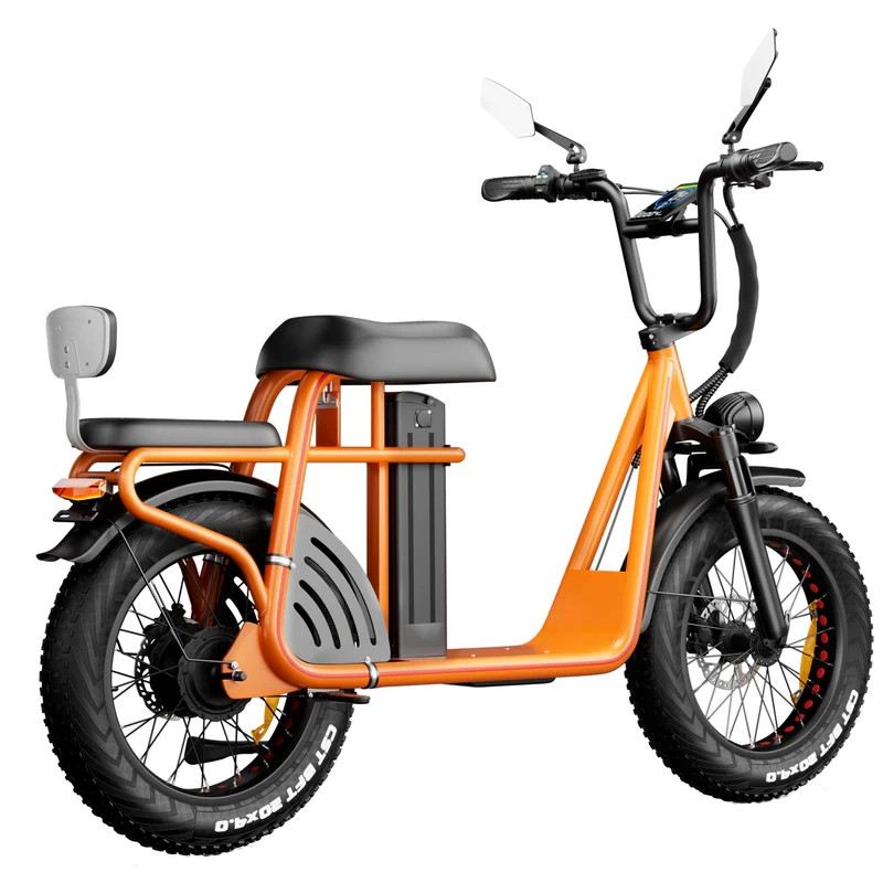 DRVETION ET20 FAT BIKE 250W 48V 15AH - DISCO IDRAULICO foto 6