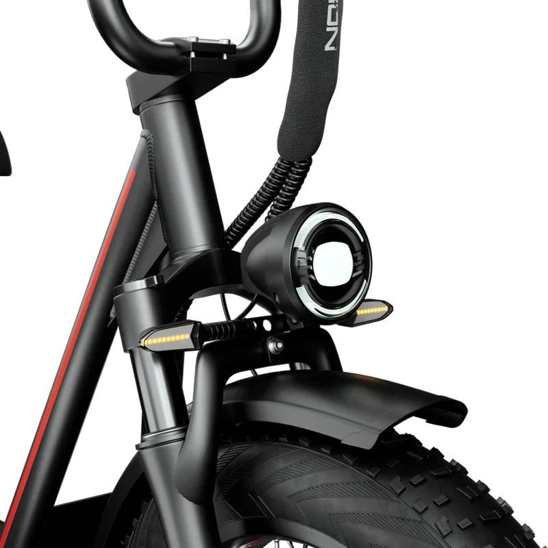 DRVETION ET20 FAT BIKE 250W 48V 15AH - DISCO IDRAULICO foto 13