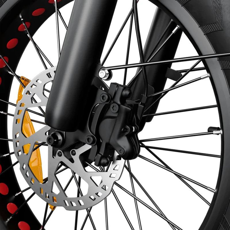 DRVETION ET20 FAT BIKE 250W 48V 15AH - DISCO IDRAULICO foto 15