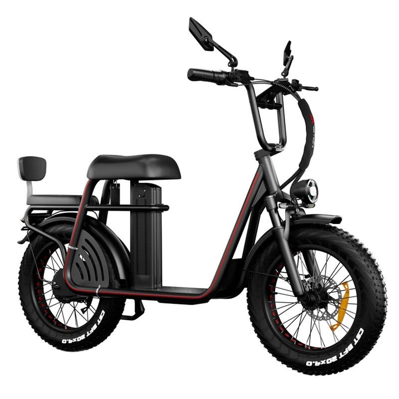 DRVETION ET20 FAT BIKE 250W 48V 20AH - DISCO IDRAULICO foto 3