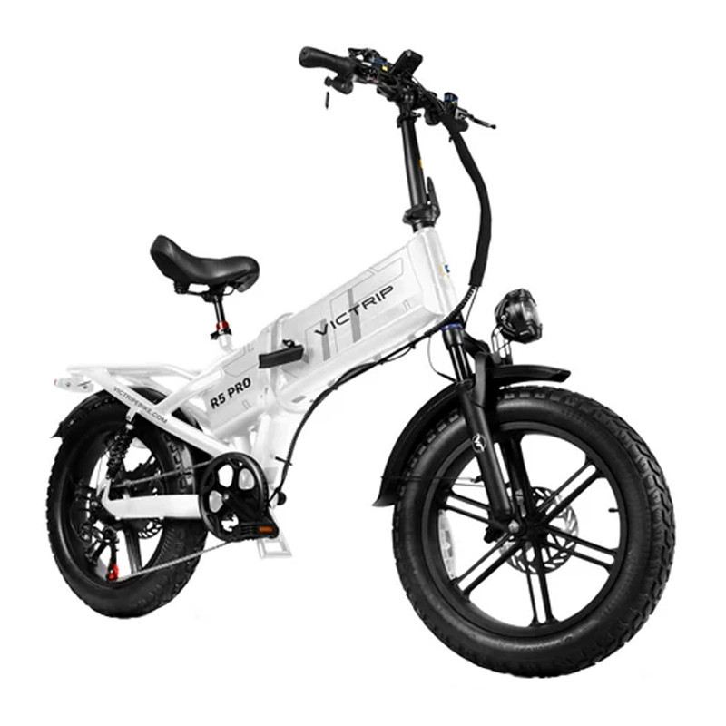 VICTRIP R5 PRO FAT BIKE PIEGHEVOLE 750W 48V FULL SUSPENSION foto 2