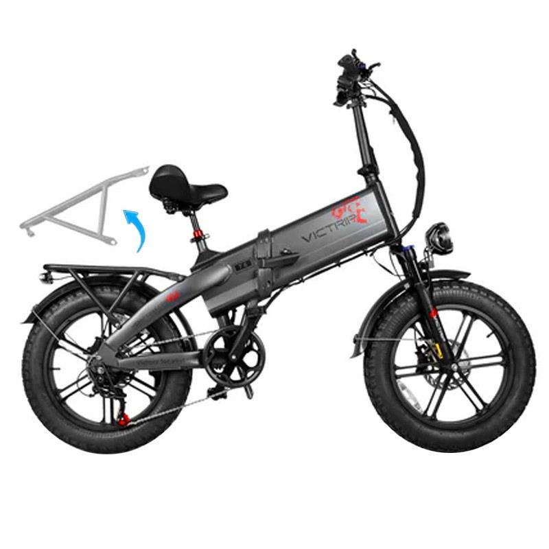 VICTRIP T6 FAT BIKE PIEGHEVOLE 750W 48V foto 9